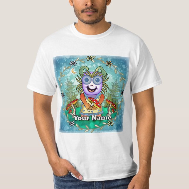Camiseta Monstro de Cogumelo (Frente)