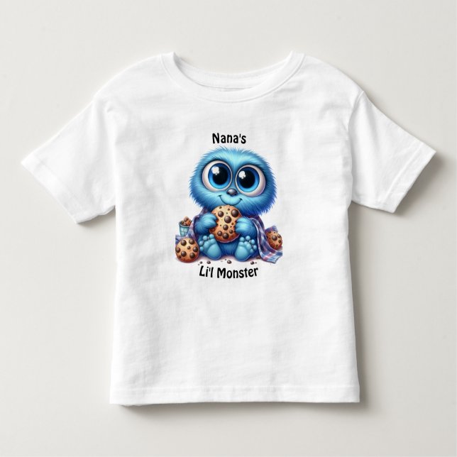 Camiseta Monstro de cookies (Frente)