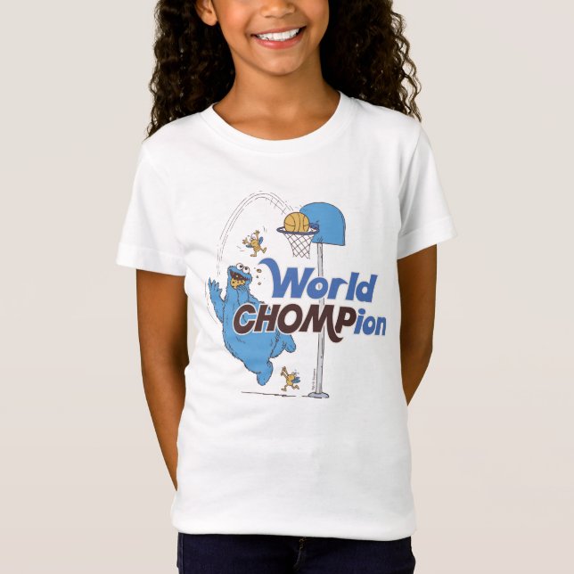 Camiseta Monstro de cookies | Atiradas De Lúpulo De Basquet (Frente)
