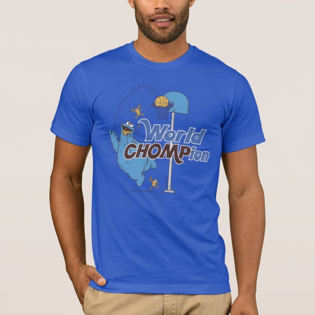 Camiseta Monstro de cookies | Atiradas De Lúpulo De Basquet (Frente)