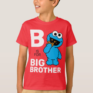 Camiseta Monstro de cookies   B é destinado ao Big Brother