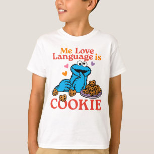 Camiseta Monstro de cookies Citação do dia de os namorado