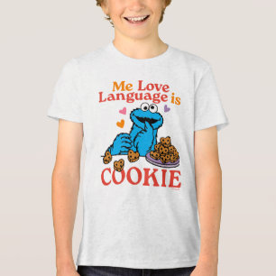 Camiseta Monstro de cookies Citação do dia de os namorado