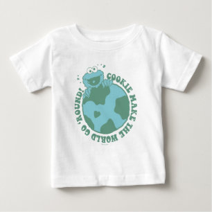 Camiseta Monstro de cookies   Cookies fazem o mundo girar