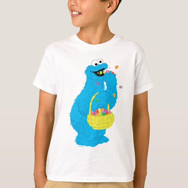Camiseta Monstro de Cookies da páscoa (Frente)