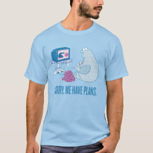 Camiseta Monstro de cookies   Desculpe, Tenho Planos
