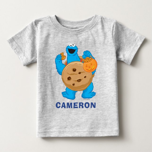 Camiseta Monstro de cookies | Figurino (Frente)