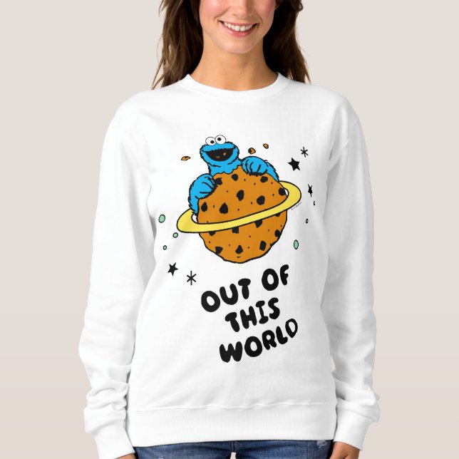 Camiseta Monstro de cookies | Fora deste mundo (Frente)