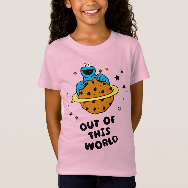 Camiseta Monstro de cookies | Fora deste mundo (Frente)