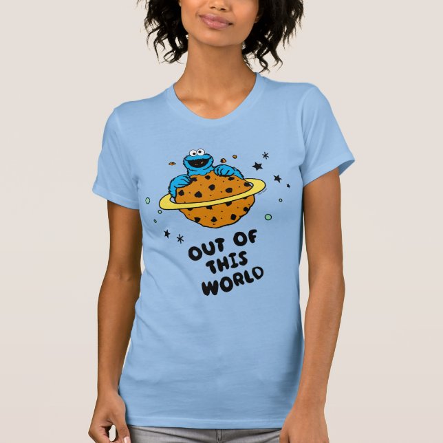 Camiseta Monstro de cookies | Fora deste mundo (Frente)