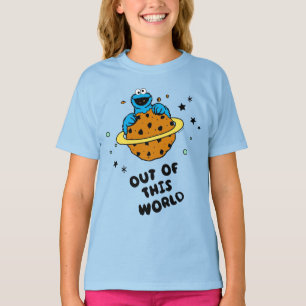 Camiseta Monstro de cookies Fora deste mundo
