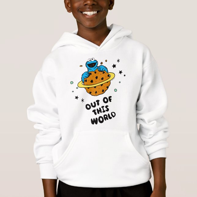 Camiseta Monstro de cookies | Fora deste mundo (Frente)