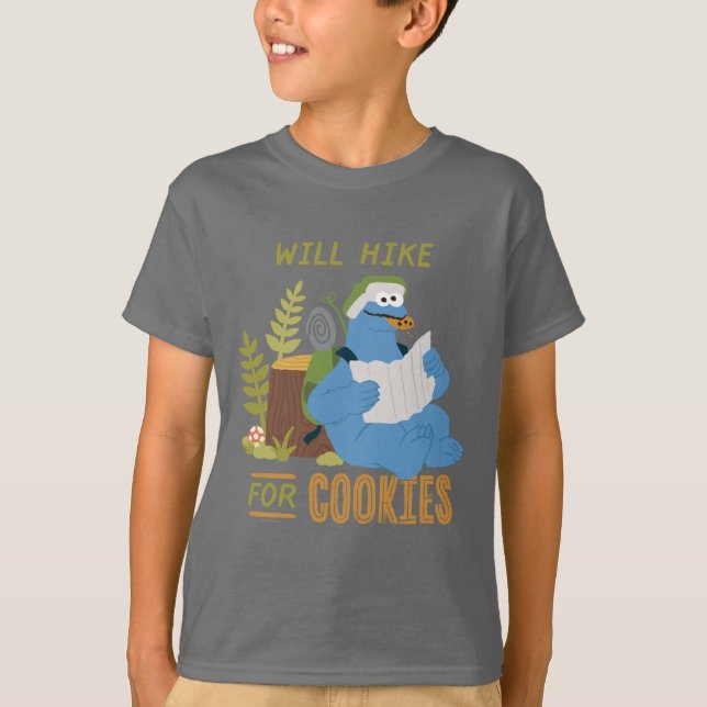 Camiseta Monstro de cookies | Ilusão Para Cookies (Frente)