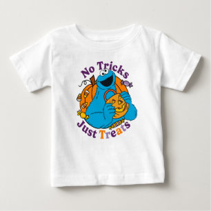 Camiseta Monstro de cookies Sem Truques Apenas Tratamento