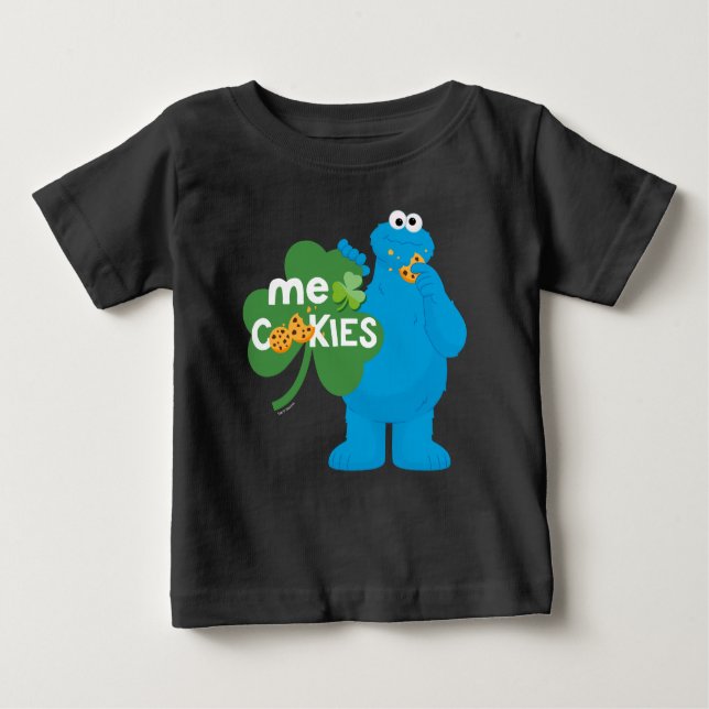 Camiseta Monstro de cookies | Shamrock Love (Frente)