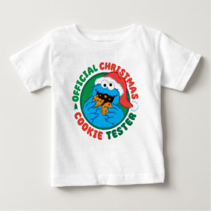 Camiseta Monstro de cookies Testador Oficial de Biscoito