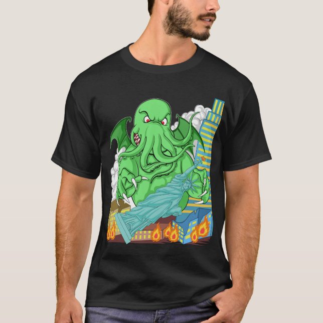 Camiseta Monstro de Cthulhu (Frente)