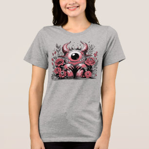 Camiseta Monstro de Flor primavera