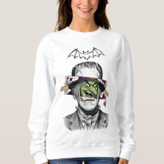 Camiseta Monstro de Frankenstein Encontra Bruxa Má | Vintag