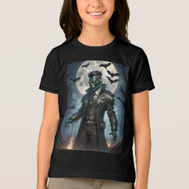Camiseta Monstro de Frankenstein Steampunk do Dia das Bruxa