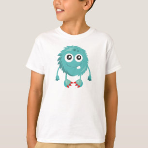 Camiseta Monstro de Furtos, Monstro Azul, Monstro Bonito, B