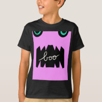 Monstro de Halloween Dentes Enormes Boo