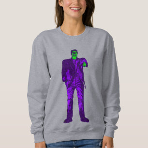 Camiseta monstro de halloween frankenstein assustador