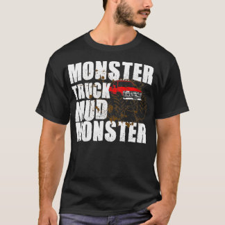 Camiseta Monstro de lama do caminhão monstro 1