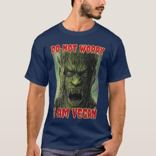 Camiseta Monstro de Terror Filme Retrô Não se Preocupe Eu S