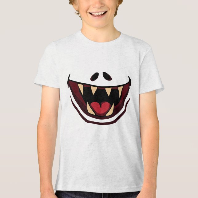 Camiseta Monstro Divertido (Frente)