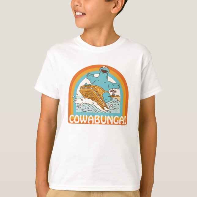 Camiseta Monstro do Biscoito Cowabunga! (Frente)