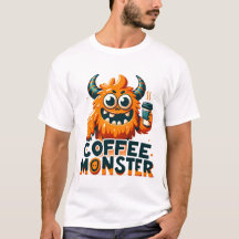 Monstro do Café - Engraçado Manhã