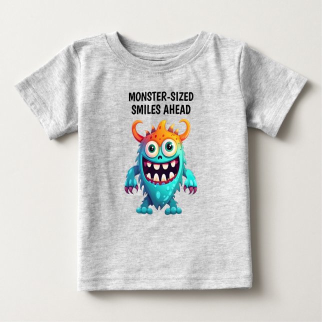Camiseta Monstro do Cartoon (Frente)