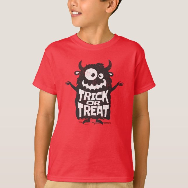 Camiseta Monstro do Dia das Bruxas (Frente)