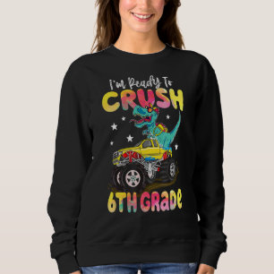 Camiseta Monstro Do Dinossauro - 6 De Esmagamento De Caminh