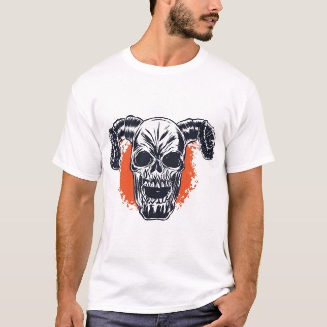 Camiseta monstro do Halloween   (Frente)