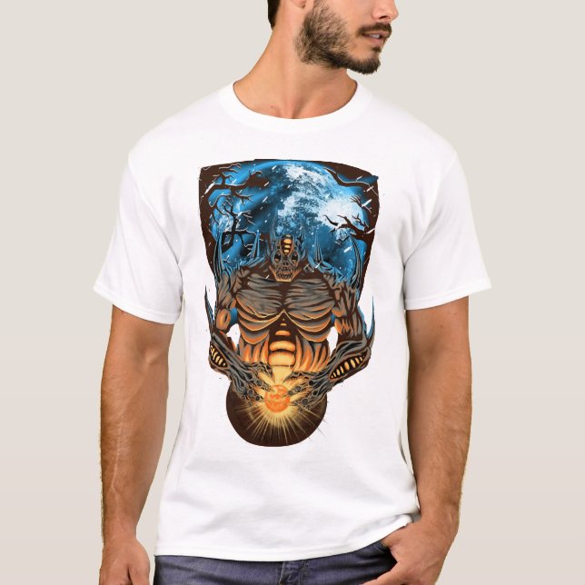 Camiseta Monstro do Halloween          (Frente)
