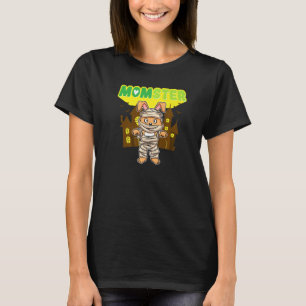 Camiseta Monstro do Império Mãe Mamãe Assustadora do Hallow