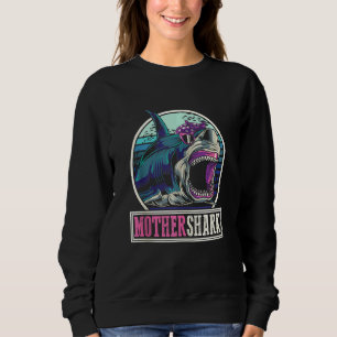 Camiseta Monstro do Mar mamãe Mãe Zoo Mulheres Animais Mãe