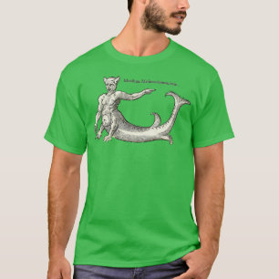 Camiseta Monstro do Monstro do Mar Humano Passado