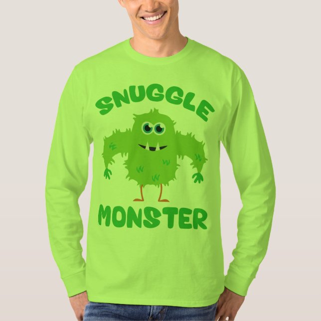 Camiseta Monstro do Snuggle (Frente)