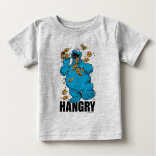 Camiseta Monstro dos Biscoitos Retrô Com Fome