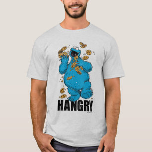 Camiseta Monstro dos Biscoitos Retrô Com Fome