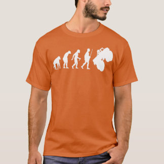 Camiseta Monstro Engraçado Evolução de Caminhões Presente R