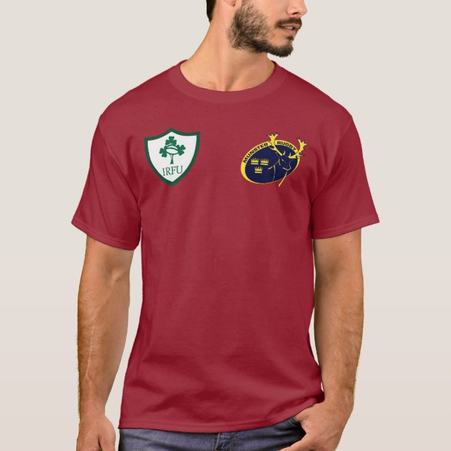 CAMISETA MONSTRO - EQUIPE RUGBY DA IRLANDA  (Frente)