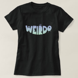 Camiseta Monstro Esquisitão Pastel Goth Letras Sinistras