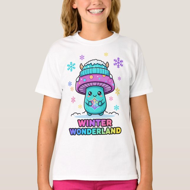 Camiseta Monstro Floco de Neve (Frente)