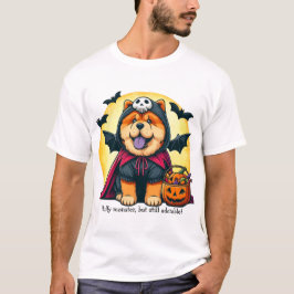 Camiseta Monstro fofo, mas ainda adorável! Chow-Chow