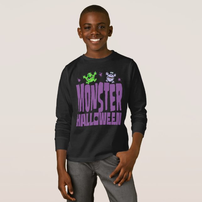 Camiseta Monstro Halloween!!! (Frente Completa)