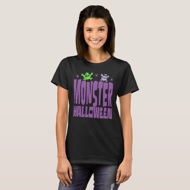 Camiseta Monstro Halloween!!! (Frente Completa)